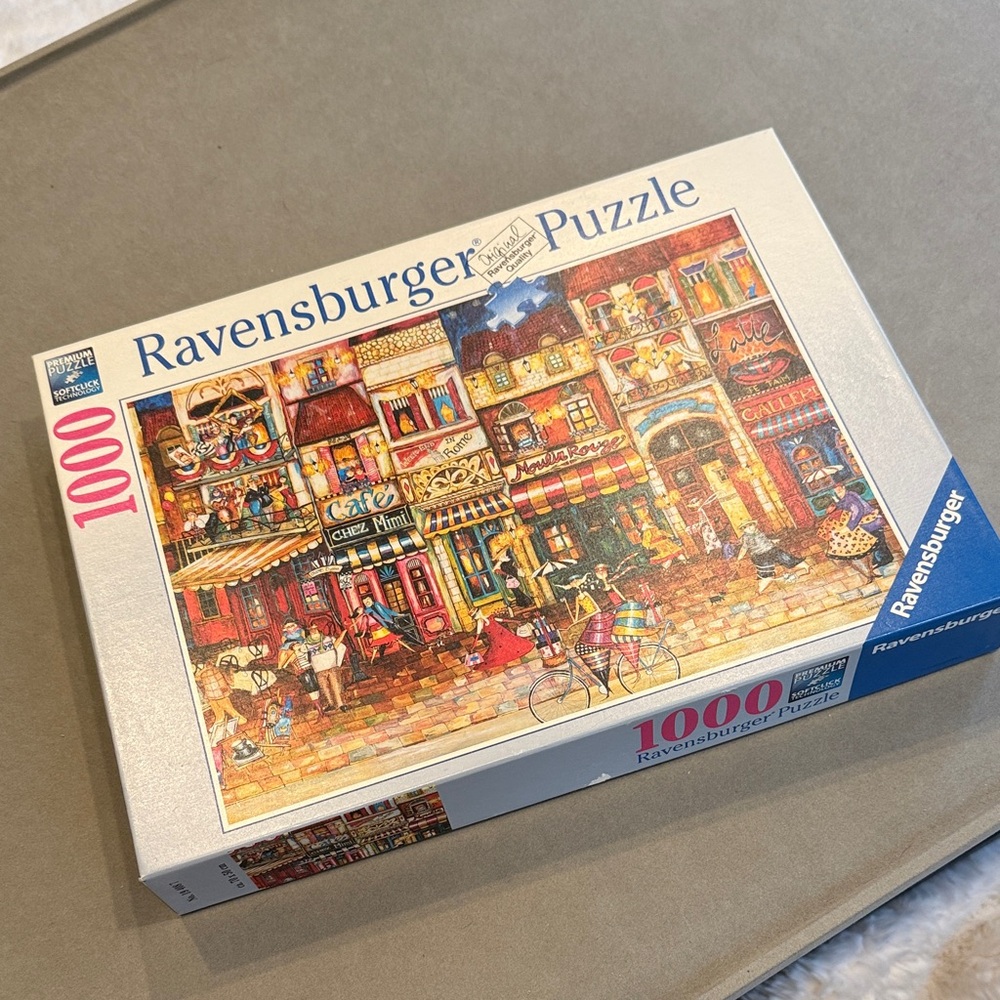 French Cafe City Puzzle